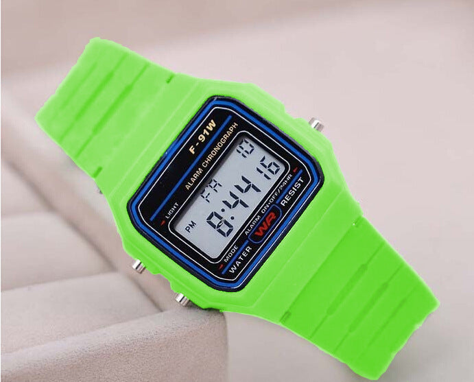 Ultra-Thin LED Electronic Watch