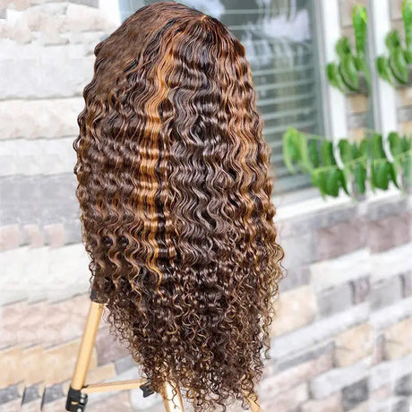 Highlight Color Straight Headband Wig - Lootquake