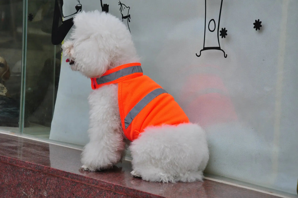 Summer Pet Clothing Dog Reflective Clothing Work Dog Safety Clothing - Lootquake