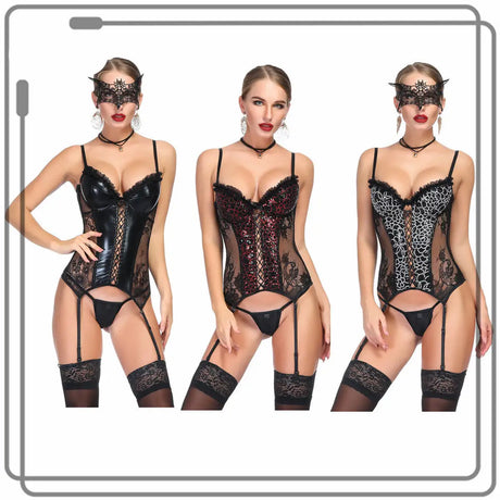Close-Fitting Waist Shaping Sexy Lingerie - Lootquake