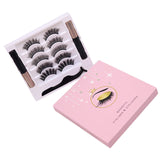 Magnetic Eyelashes & Eyeliner Set: Waterproof & Reusable