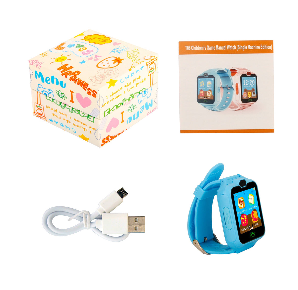 Kid's Smartwatch Camera & GPS, 1.44" HD Screen