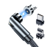 "Essager 360° Rotating Magnetic USB Charging Cable for Android & Apple and Type C