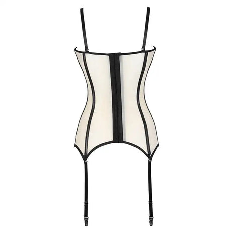Gauze Cup Garter Stockings Sexy Lingerie - Lootquake