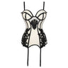 Gauze Cup Garter Stockings Sexy Lingerie - Lootquake