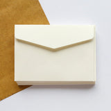 Ivory White Envelope Storage Bag