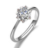 Female Ring Imitation Moissan Diamond Ring Female
