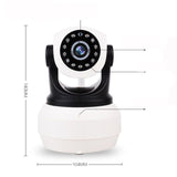 360° Panoramic Wireless WiFi Baby Monitor with Motion Detection