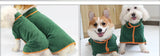 Pet Puppy Clothes Bathing Robe Neck Pet Clothes Tucked Waist Dog Shirts - Lootquake