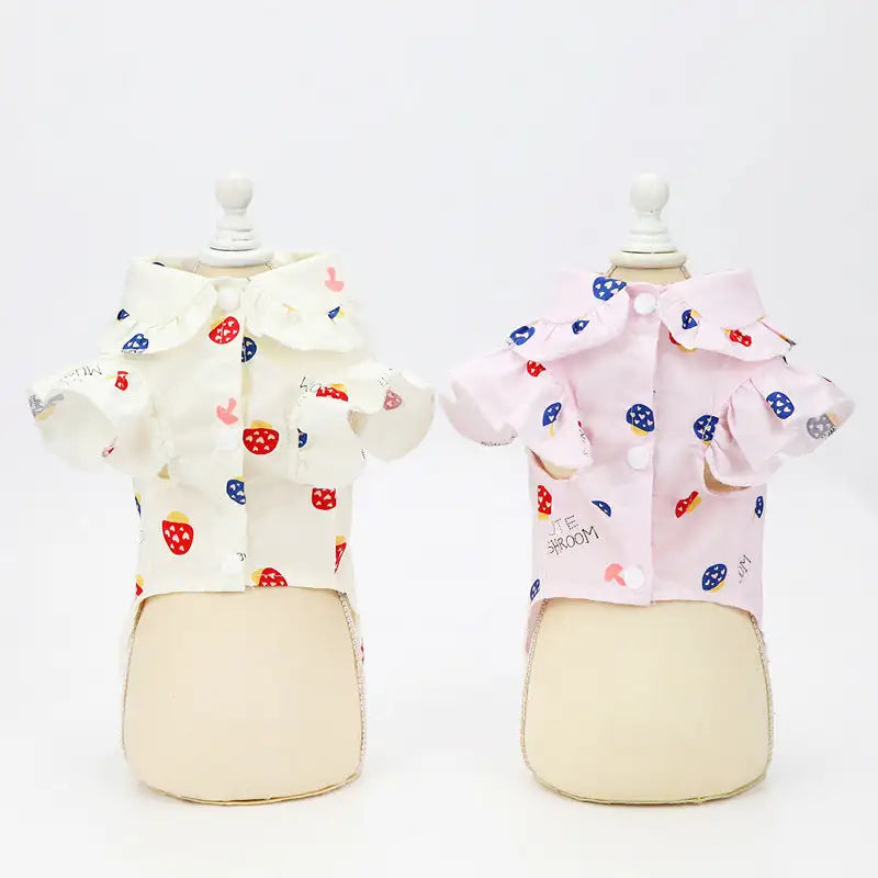 Pet Clothes Puppy Clothes Thin Pet Clothes Teddy Dog Cat Clothes Spring - Lootquake