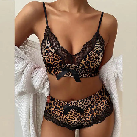 Women's Sexy Lingerie Lace Suspenders Three-point Sexy Lingerie - Lootquake
