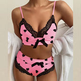 Women's Sexy Lingerie Lace Suspenders Three-point Sexy Lingerie - Lootquake