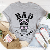 Camiseta con calavera linda de Bad To The Bone