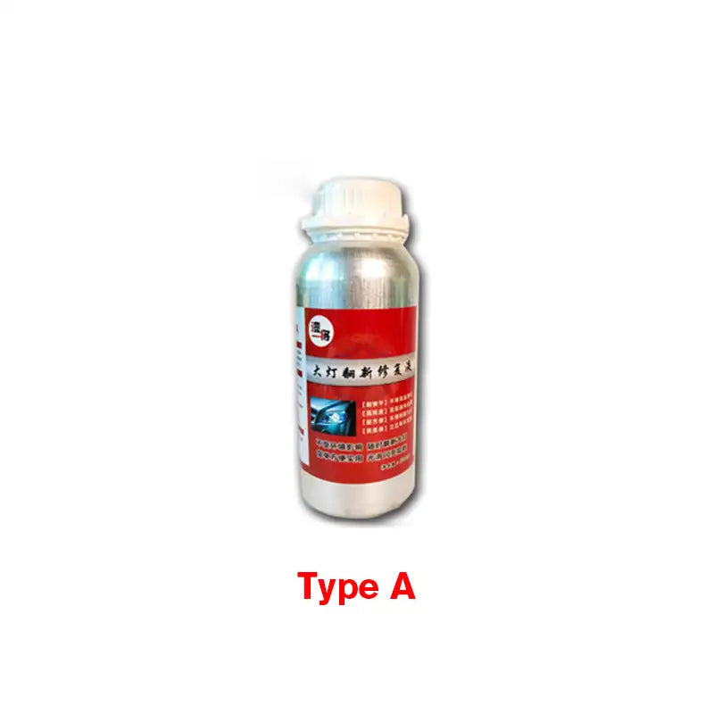 Car Headlight Repair Fluid High Quality headlight repair fluid kit Auto headlamp scratch repair yellow renovation 800G - Lootquake