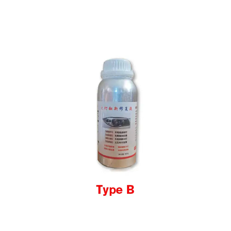 Car Headlight Repair Fluid High Quality headlight repair fluid kit Auto headlamp scratch repair yellow renovation 800G - Lootquake