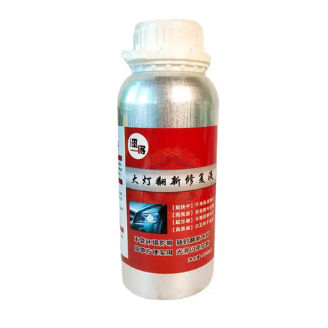 Car Headlight Repair Fluid High Quality headlight repair fluid kit Auto headlamp scratch repair yellow renovation 800G - Lootquake