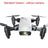 Micro Foldable RC Drone 3D Bearing Steering Wheel Remote Control Quadcopter Toys With Camera WiFi APP Control Helicopter Dron Kids Gift - Lootquake