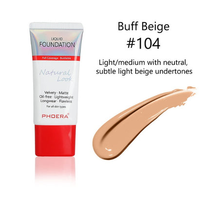 Matte, Silky, Tube Liquid Foundation, Ladies Products - Lootquake