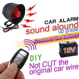 Anti-scratch touch of car alarm