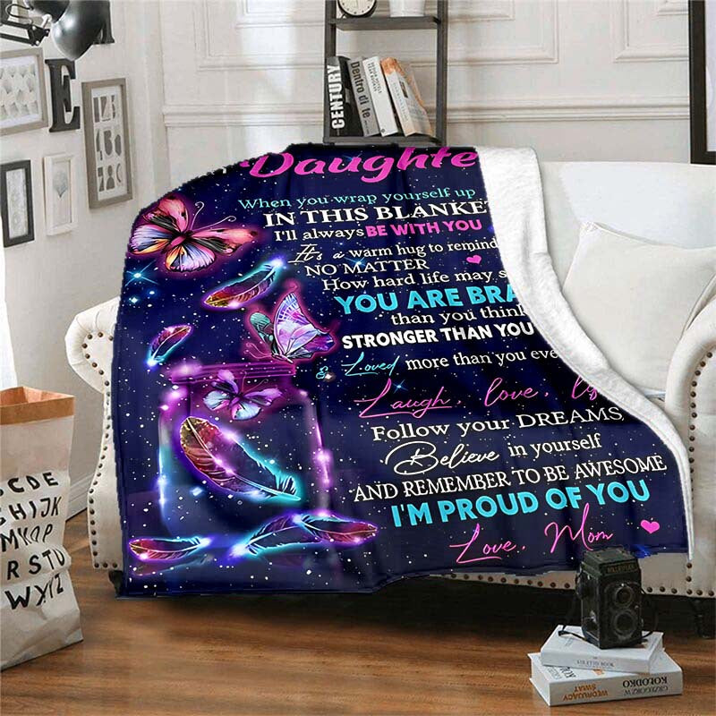 1 manta acogedora de sobre morado: franela suave, cálida y ligera para un uso versátil. Perfecta para sofá, cama, viajes, camping, sala de estar, oficina, sofá, silla y cama con vellón con impresión digital y franela suave.