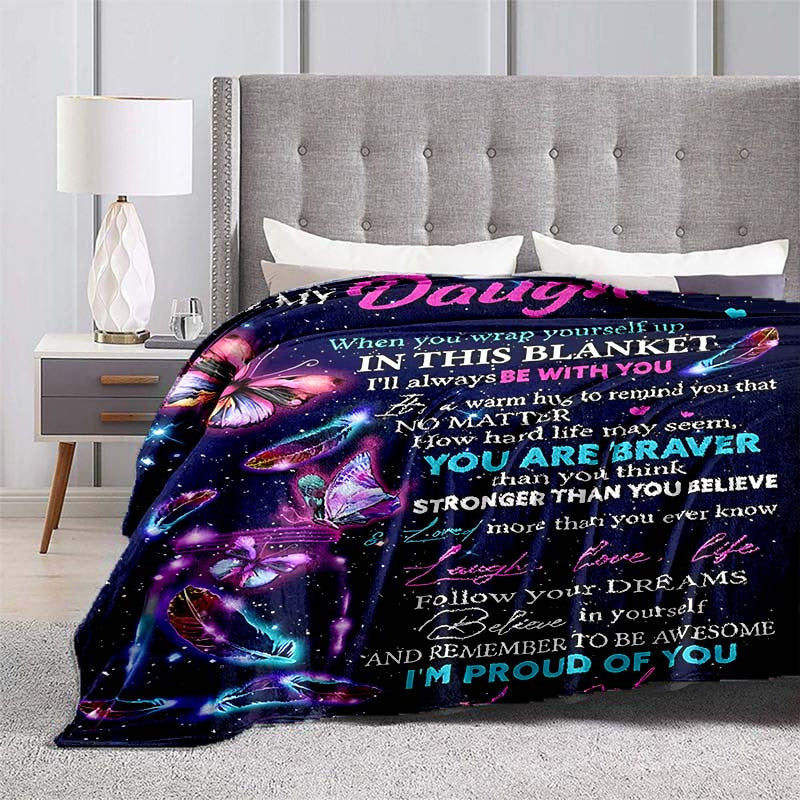 1 manta acogedora de sobre morado: franela suave, cálida y ligera para un uso versátil. Perfecta para sofá, cama, viajes, camping, sala de estar, oficina, sofá, silla y cama con vellón con impresión digital y franela suave.