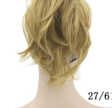 Grip ponytail short hair female curly hair wig flexible hair ponytail - Lootquake