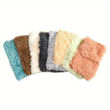 Manta cálida y lujosa para mascotas: Manta de felpa lujosa para gatos y perros. Lavable a máquina. Tapete cálido y cómodo para nidos y sofás en invierno.