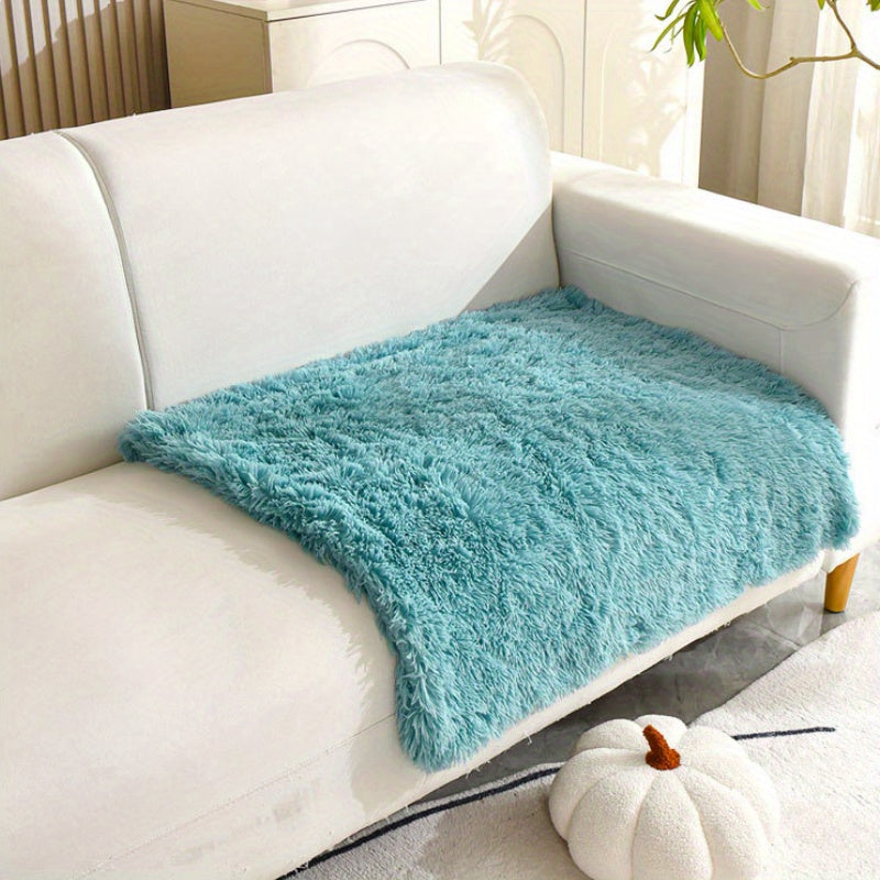Manta cálida y lujosa para mascotas: Manta de felpa lujosa para gatos y perros. Lavable a máquina. Tapete cálido y cómodo para nidos y sofás en invierno.