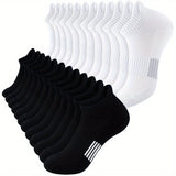 3/6/10 Pairs Womens High-Performance Running Socks - Comfortable & Cushioned for Athletics, Breathable Low Cut Design - Ideal for Outdoor Sports