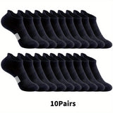 3/6/10 Pairs Womens High-Performance Running Socks - Comfortable & Cushioned for Athletics, Breathable Low Cut Design - Ideal for Outdoor Sports