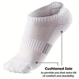 3/6/10 Pairs Womens High-Performance Running Socks - Comfortable & Cushioned for Athletics, Breathable Low Cut Design - Ideal for Outdoor Sports
