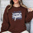 Women's Fashionable Solid Color Printed Long Sleeved Sweatshirt - Lootquake