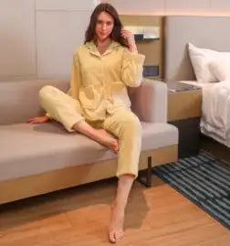 Women's Velvet Pajama Set - Lootquake