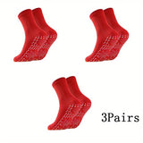 3 pares de calcetines autocalentables de bienestar - Aislamiento térmico ultracálido para el invierno - Conjunto de calcetines cortos cómodos - Enfoque en el cuidado de la salud