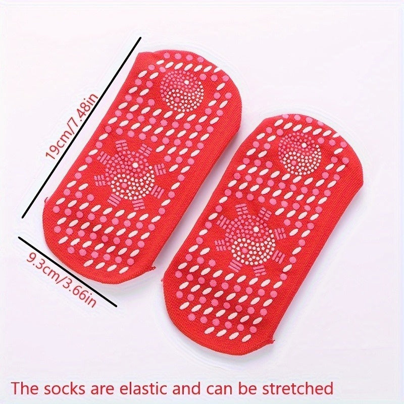 3 pares de calcetines autocalentables de bienestar - Aislamiento térmico ultracálido para el invierno - Conjunto de calcetines cortos cómodos - Enfoque en el cuidado de la salud