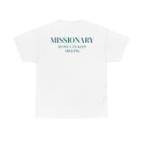 Missionary So We Can Keep Arguing Funny Shirt (Back Print) – Hilarious Couples Graphic Tee