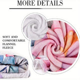 Soft & Cozy African American Culture Flannel Throw Blanket - Perfect For Living Room, Bedroom, Sofa, Picnic, And Car Naps