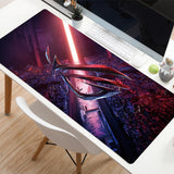 Grand tapis de souris gaming ASUS Republic of Gamers (ROG) avec bords cousus avec précision et base en caoutchouc antidérapante, tapis de bureau épais, tapis de clavier, idéal pour le jour de l'indépendance, Halloween, Thanksgiving, cadeaux de Noël