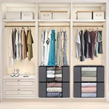 3/6PCS Durable & Stylish Foldable Storage Boxes - Large Capacity Blanket Organizers for Effortless Home Organization, Perfect in Bedrooms, Closets, Dorms, Spas & Wardrobes