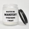 Unique Lavender Scented Candle Ornament Gift Box - Relaxing Relief Decor for Women, Men, Girls, Boys, Friends, Classmates - Inspirational Manifestation, Christmas, Birthday, Thanksgiving, Graduation Idea 2024 - Small, Cute, S