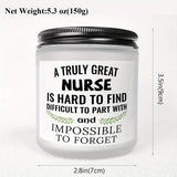 Unique Nurse Appreciation Gift for Women - Scented Candle for Her Practitioner, Nursing Professionals, Student, Friend on New Nurses Week, Party, Birthday, Christmas, Thanksgiving Day, Graduation, Retirement - Bulk Present wi