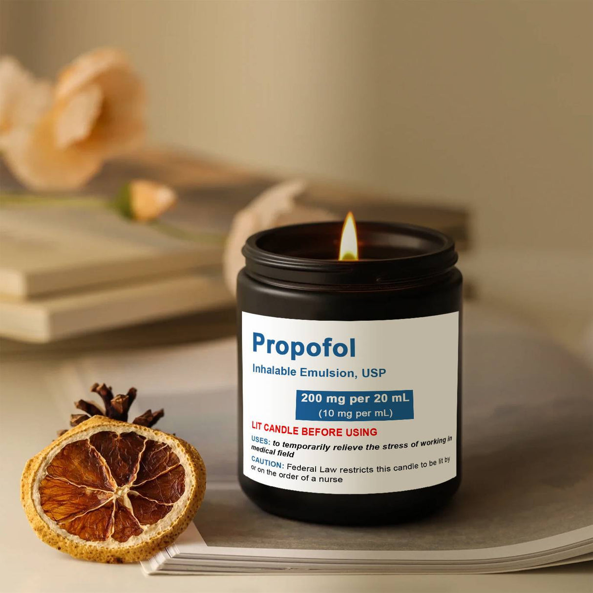 [Unique Scented Candle for Nurses] Nurse Appreciation Gift Idea for Women Her Practitioner Nursing Professionals Student Friend on New Nurses Week Party Birthday Christmas Thanksgiving Day Graduation Retirement Bulk Present T