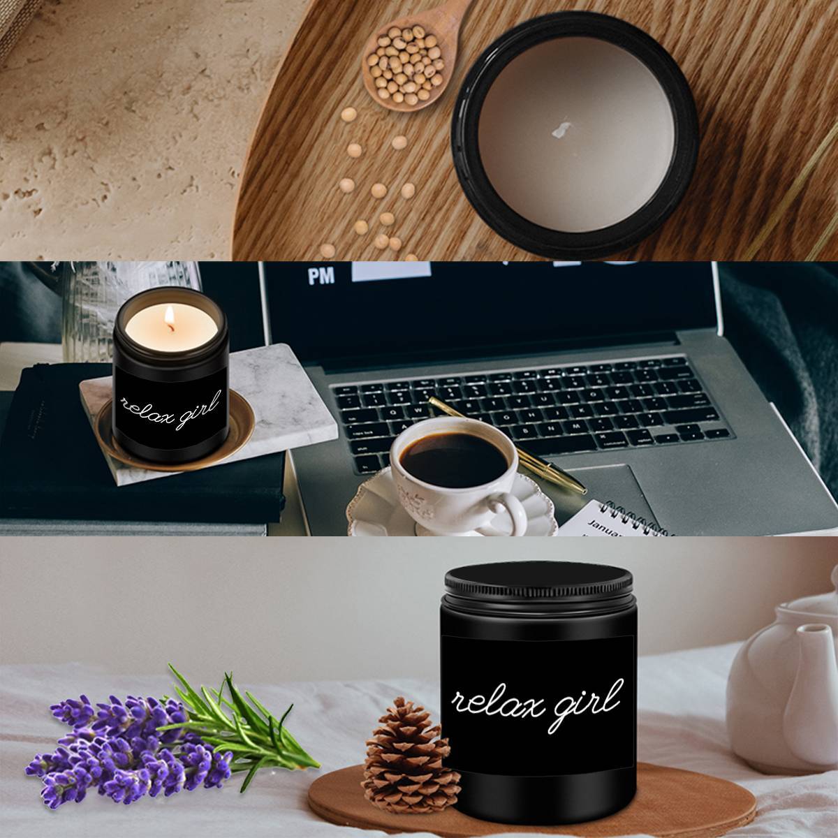 Encourage Inspirational Gift For Beautiful Women Best Friend Class Work Mate Myself Girl Christmas Birthday Thanksgiving Graduation Idea 2024 Unique Ornament Decor Cheer Cool Sweet Trendy Stuff Lavender Scented Candle Small B