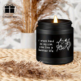 Sweet Gift For Best Cat Mom Kitten Kitty Animal Lover Owner Women Friend Girl Christmas Birthday Thanksgiving Anniversary Idea 2024 Unique Ornament Decor Cute Cool Fun Gag Novelty Trendy Stuff Lavender Scented Candle Small Bo