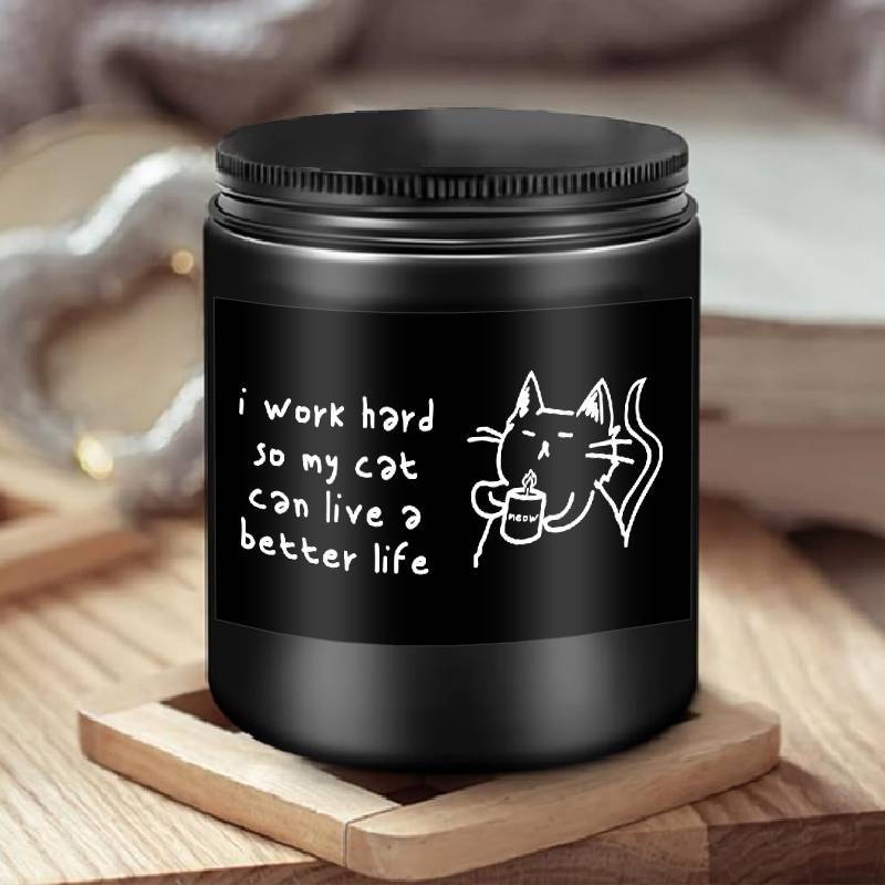 Sweet Gift For Best Cat Mom Kitten Kitty Animal Lover Owner Women Friend Girl Christmas Birthday Thanksgiving Anniversary Idea 2024 Unique Ornament Decor Cute Cool Fun Gag Novelty Trendy Stuff Lavender Scented Candle Small Bo