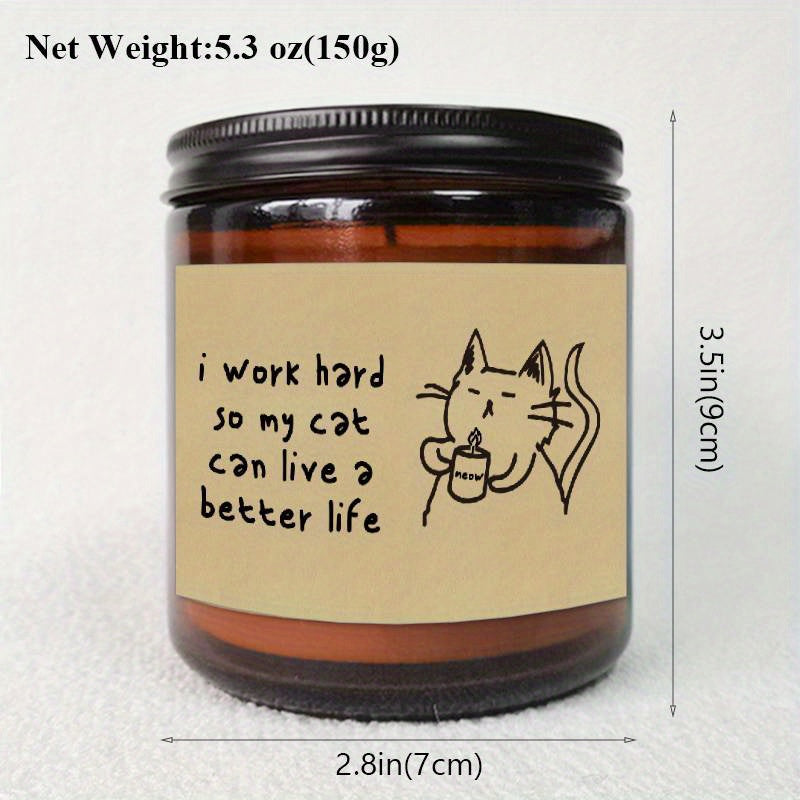Sweet Gift For Best Cat Mom Kitten Kitty Animal Lover Owner Women Friend Girl Christmas Birthday Thanksgiving Anniversary Idea 2024 Unique Ornament Decor Cute Cool Fun Gag Novelty Trendy Stuff Lavender Scented Candle Small Bo