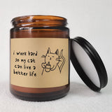 Sweet Gift For Best Cat Mom Kitten Kitty Animal Lover Owner Women Friend Girl Christmas Birthday Thanksgiving Anniversary Idea 2024 Unique Ornament Decor Cute Cool Fun Gag Novelty Trendy Stuff Lavender Scented Candle Small Bo