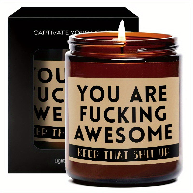 Gift for Him Her Friends Coworkers Boss - Scented Candle Get Well Soon Idea for Loss of Loved One Memorial Condolences Bereavement Sympathy Illness Cancer Surgery Recovery Feel Better Thinking of You Encouragement Inspiration