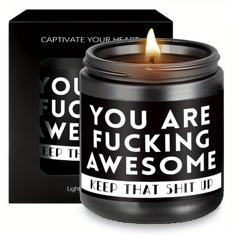 Gift for Him Her Friends Coworkers Boss - Scented Candle Get Well Soon Idea for Loss of Loved One Memorial Condolences Bereavement Sympathy Illness Cancer Surgery Recovery Feel Better Thinking of You Encouragement Inspiration