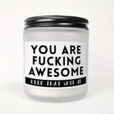 Gift for Him Her Friends Coworkers Boss - Scented Candle Get Well Soon Idea for Loss of Loved One Memorial Condolences Bereavement Sympathy Illness Cancer Surgery Recovery Feel Better Thinking of You Encouragement Inspiration